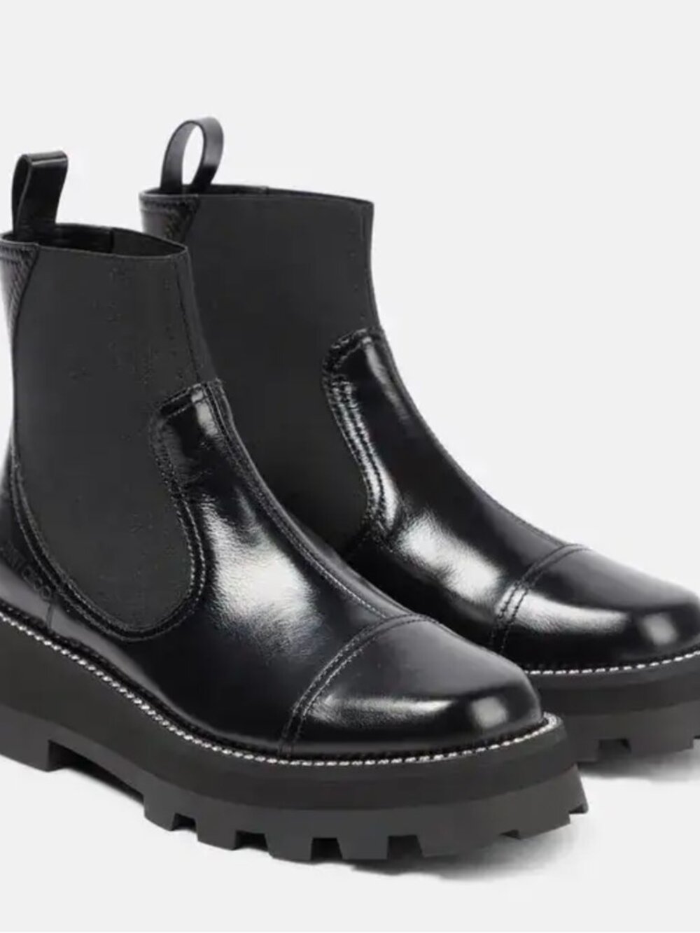 JIMMY CHOO  clayton embellished chelsea boots